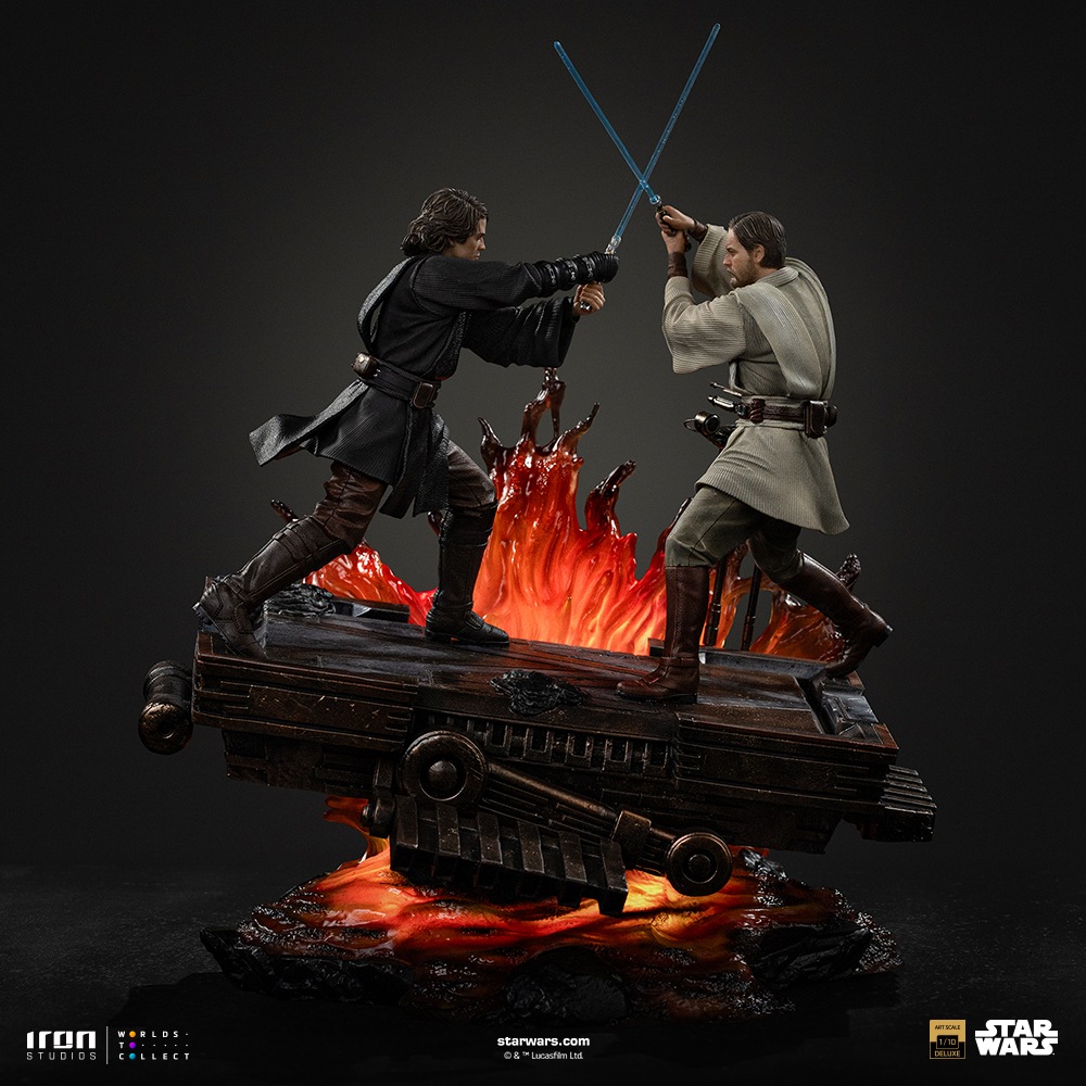 予約 Iron Studios 1/10 『スター・ウォーズ』 アナキン vs オビ＝ワン