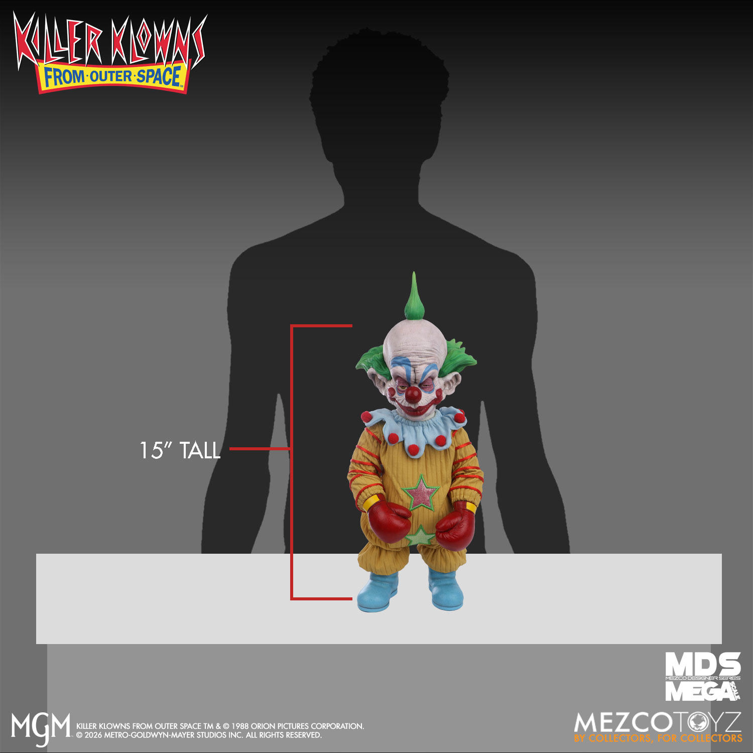 予約 Mezco Toyz MDS Mega 『キラークラウン：ザ・ゲーム』 ショーティ