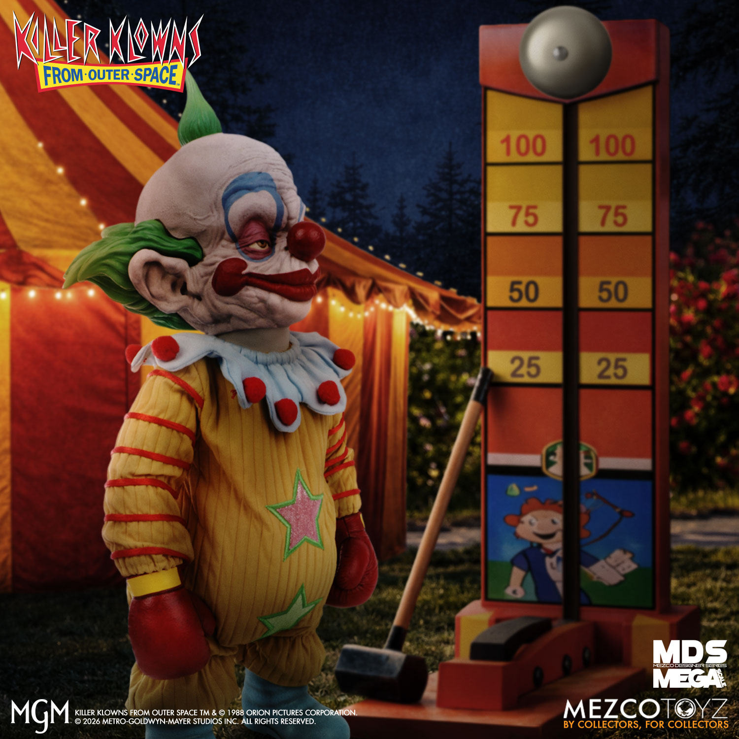 予約 Mezco Toyz MDS Mega 『キラークラウン：ザ・ゲーム』 ショーティ