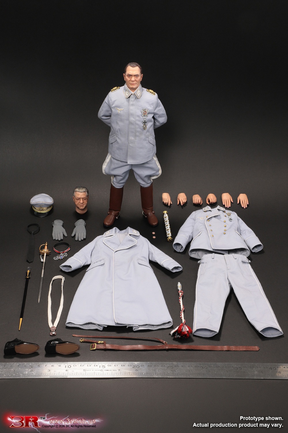 予約 3R 1/6 国家元帥 ヘルマン・ゲーリング ホワイトユニフォームVer