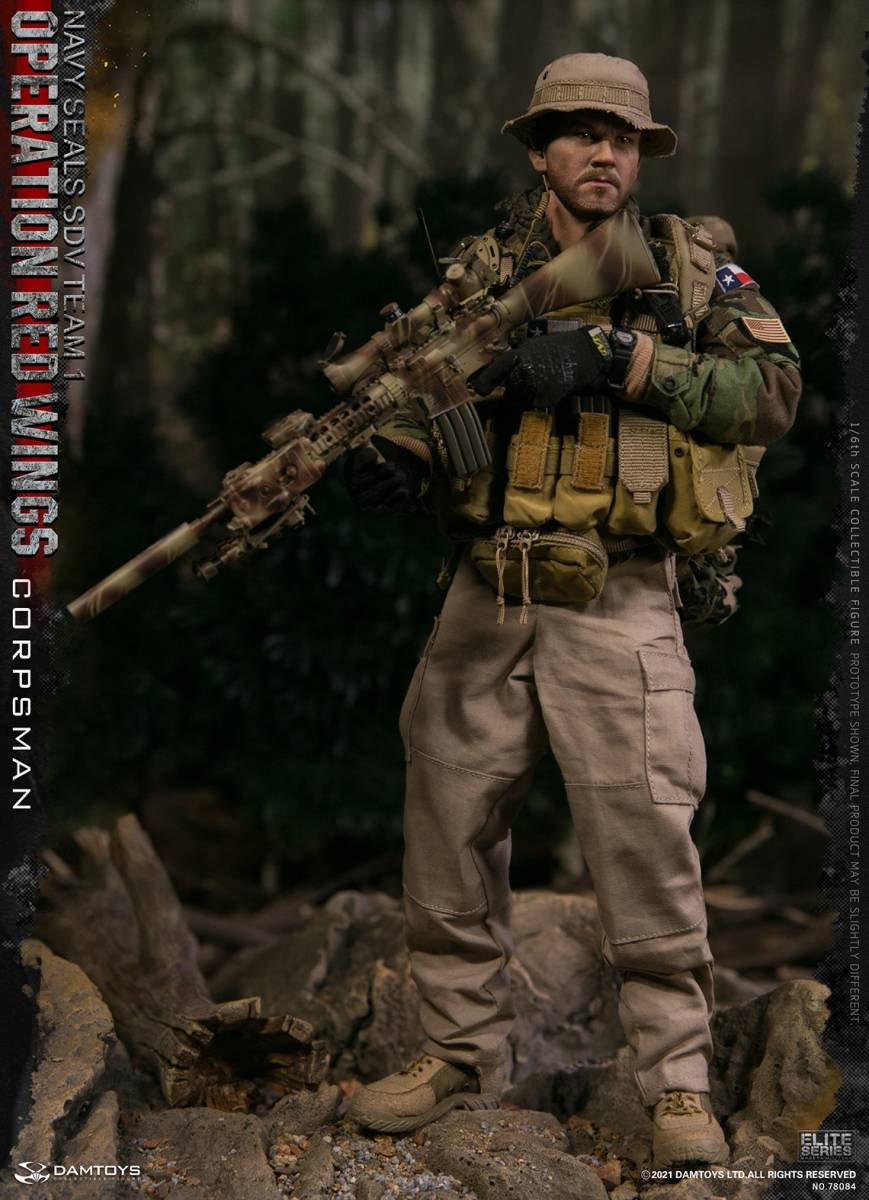 DAMTOYS 1/6 米海軍特殊部隊 ネイビーシールズ SDVチーム1 レッド