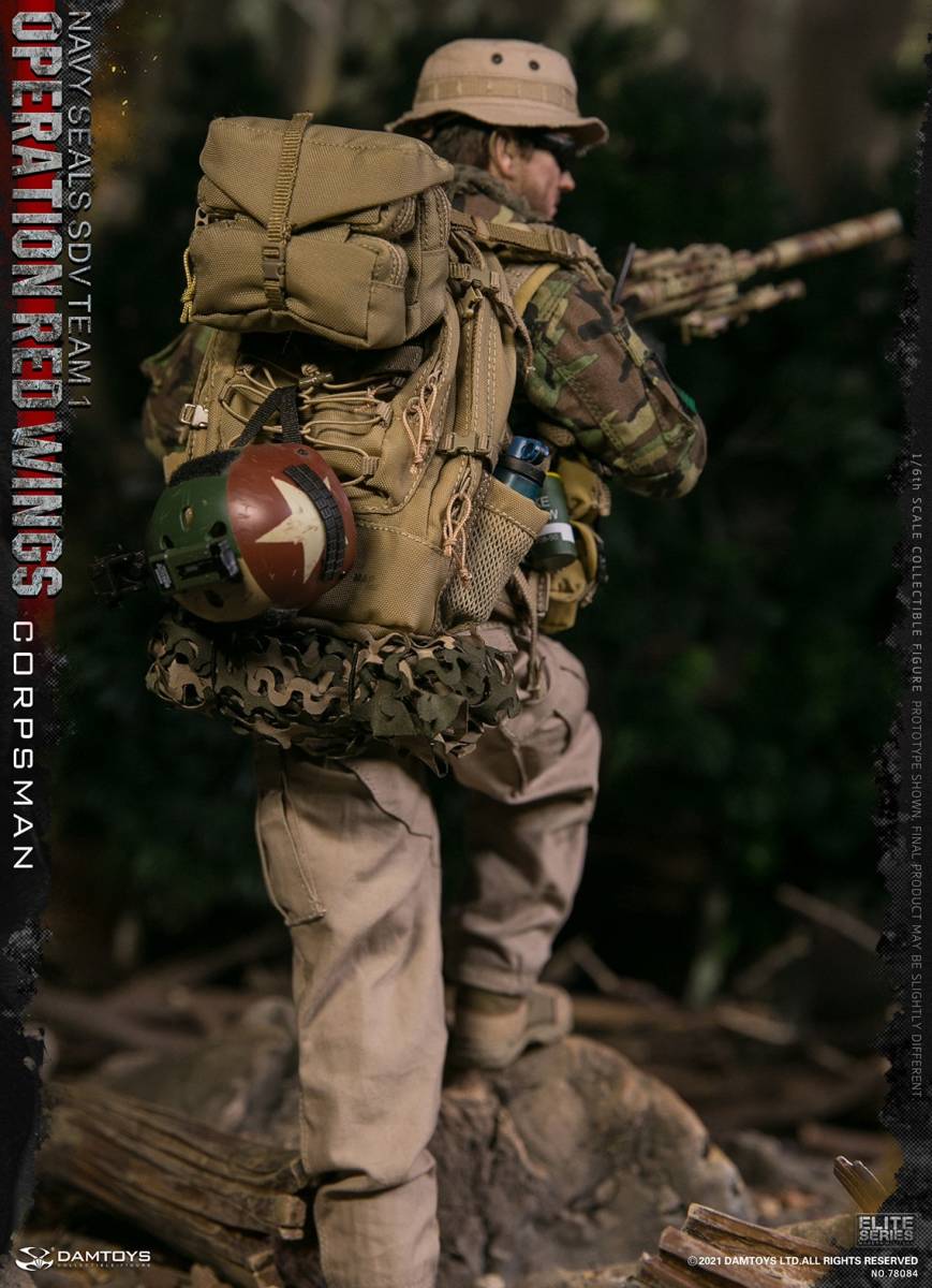 DAMTOYS 1/6 米海軍特殊部隊 ネイビーシールズ SDVチーム1 レッド