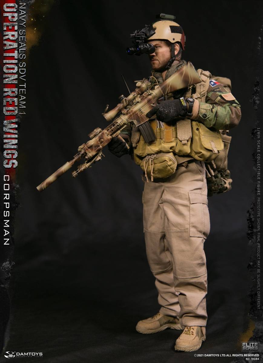 DAMTOYS 1/6 米海軍特殊部隊 ネイビーシールズ SDVチーム1 レッド