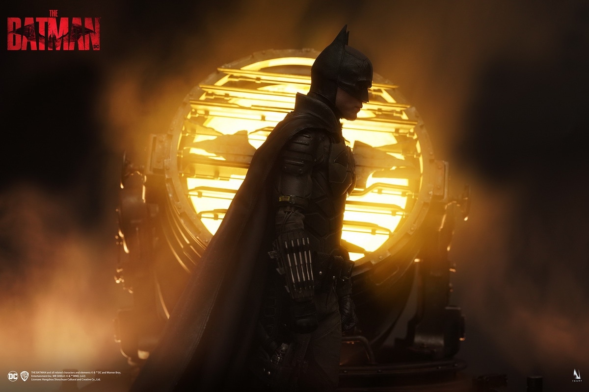 『ザ・バットマン－』１／６スケールフィギュア　バットマン＆バットシグナル投光器 ムービー・マスターピース】『THE BATMAN－ザ