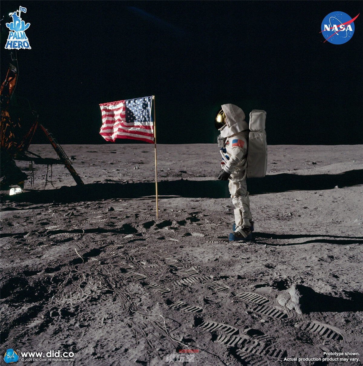 予約 DID 1/12 『アポロ11号の宇宙飛行士』 ニール・アーム