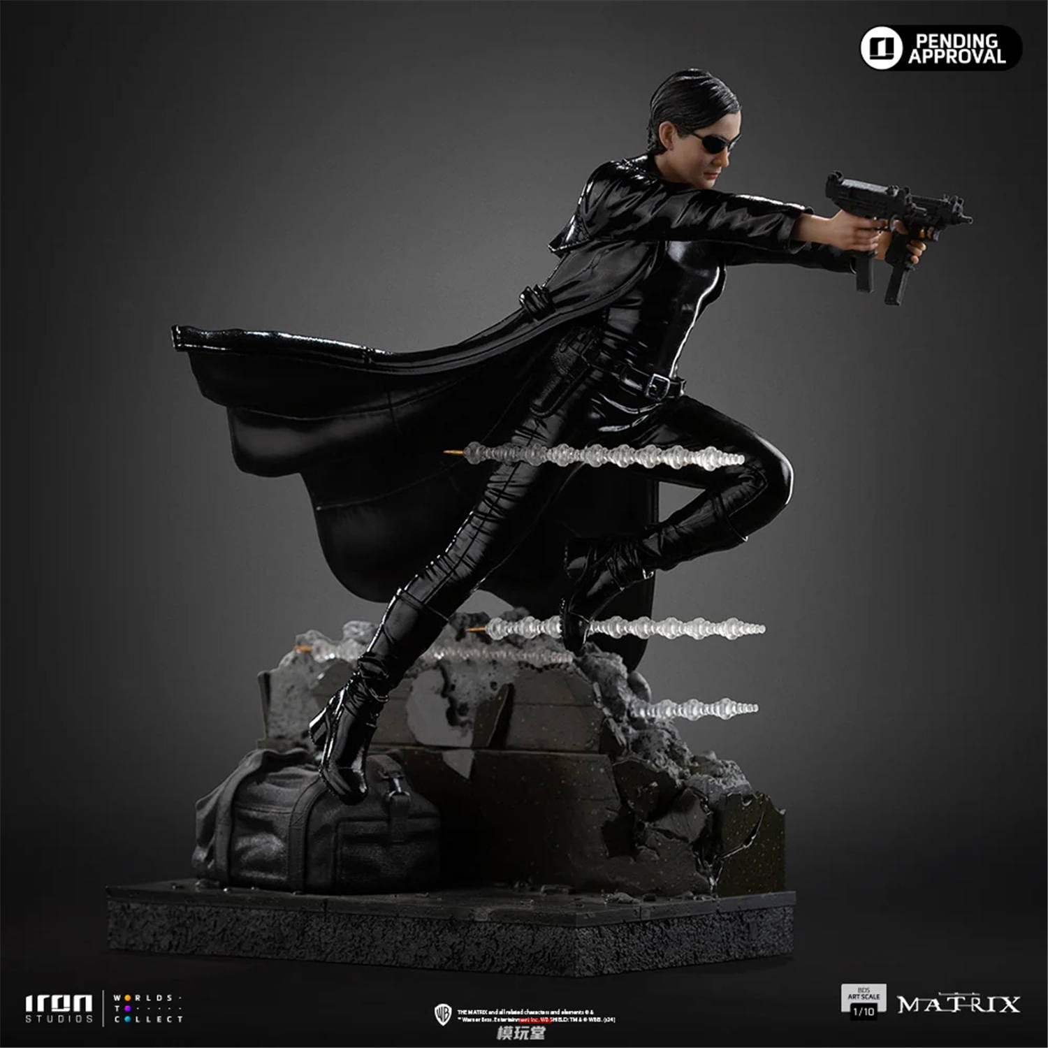 Iron Studios 1/10 『マトリックス』 トリニティ Matrix - Trinity