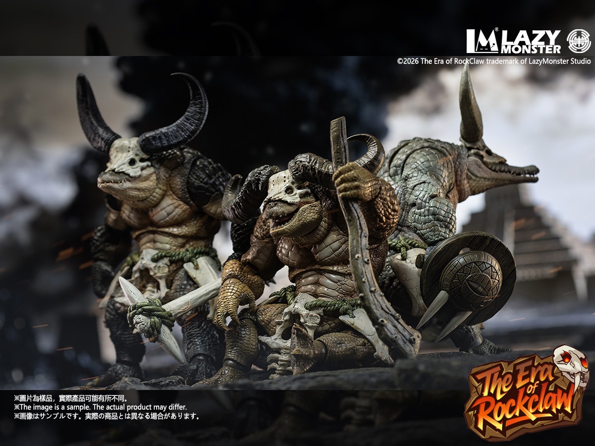 予約 Lazy Monster Studio 1/12 『ザ・エラ・オブ・ロッククロー
