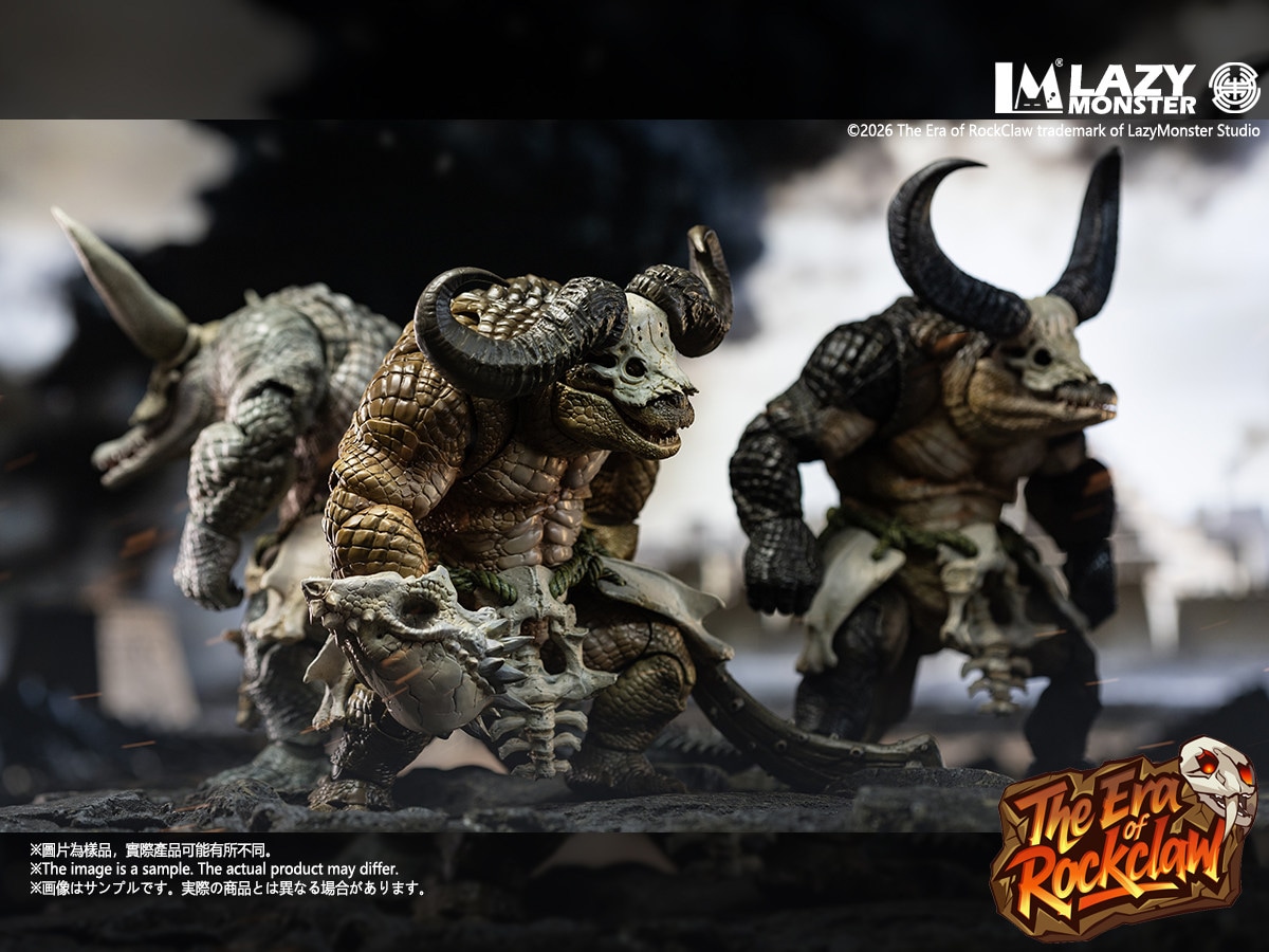 予約 Lazy Monster Studio 1/12 『ザ・エラ・オブ・ロッククロー