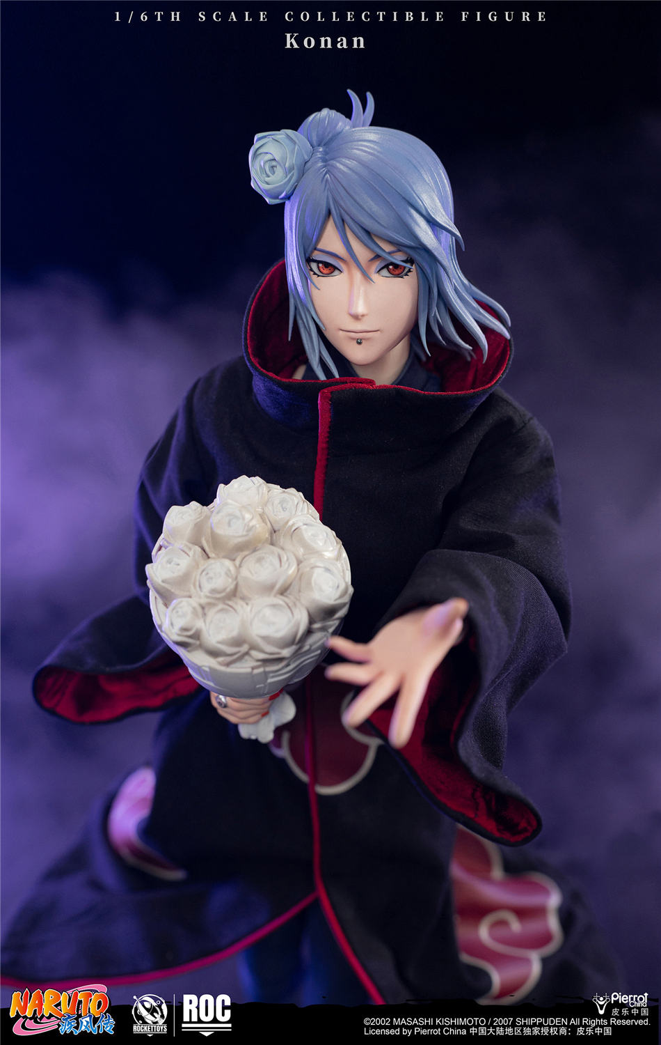 予約 RocketToys 1/6 『NARUTO -ナルト- 疾風伝』小南 予約特典付き