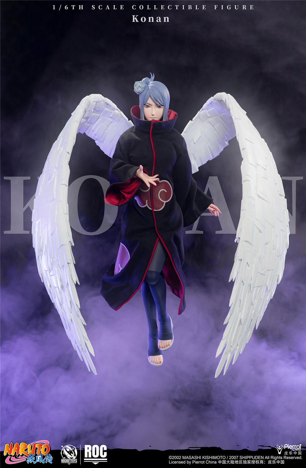 予約 RocketToys 1/6 『NARUTO -ナルト- 疾風伝』小南 予約特典付き