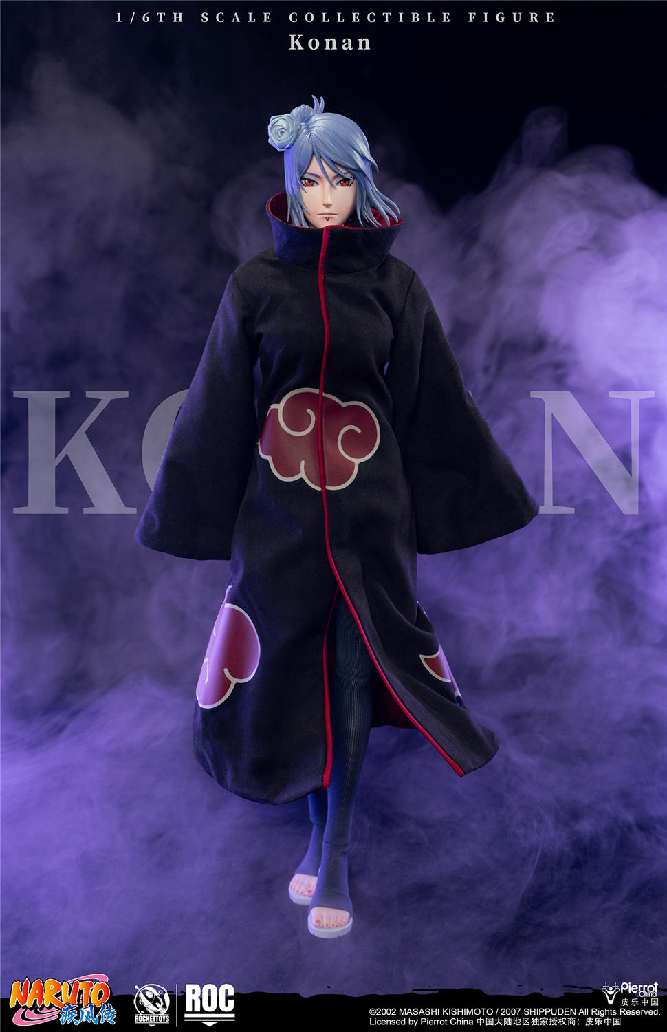 予約 RocketToys 1/6 『NARUTO -ナルト- 疾風伝』小南 予約特典付き
