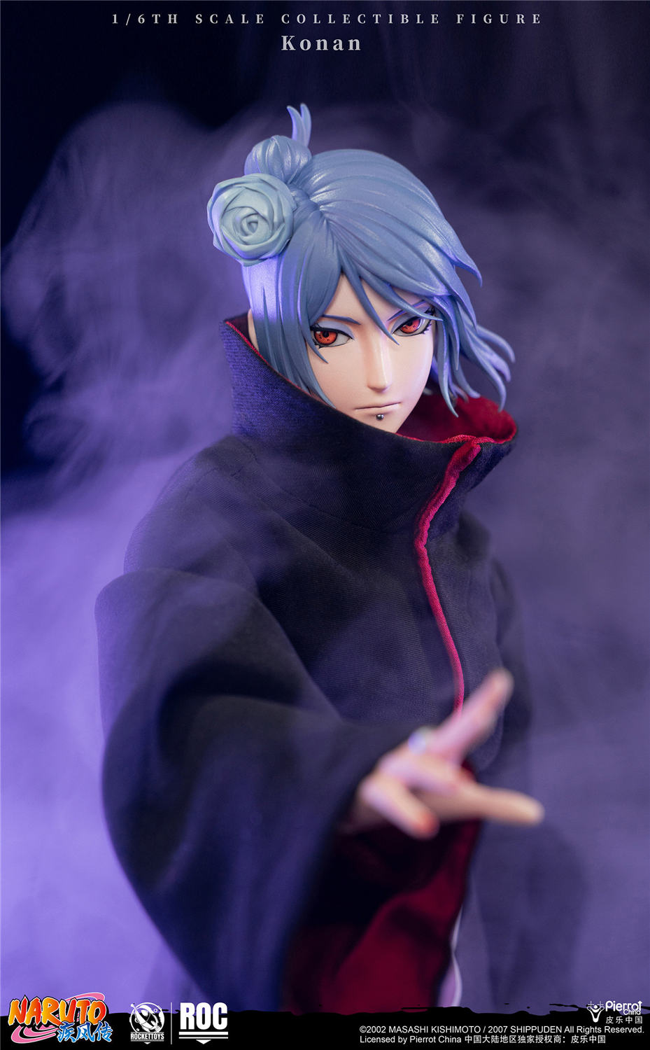 予約 RocketToys 1/6 『NARUTO -ナルト- 疾風伝』小南 予約特典付き