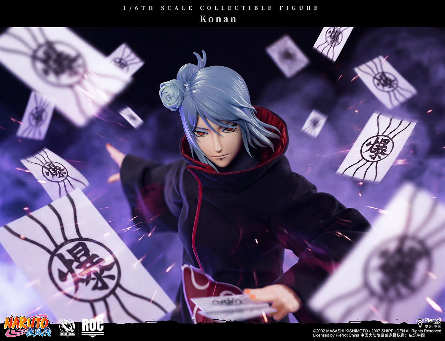 予約 RocketToys 1/6 『NARUTO -ナルト- 疾風伝』小南 予約特典付き