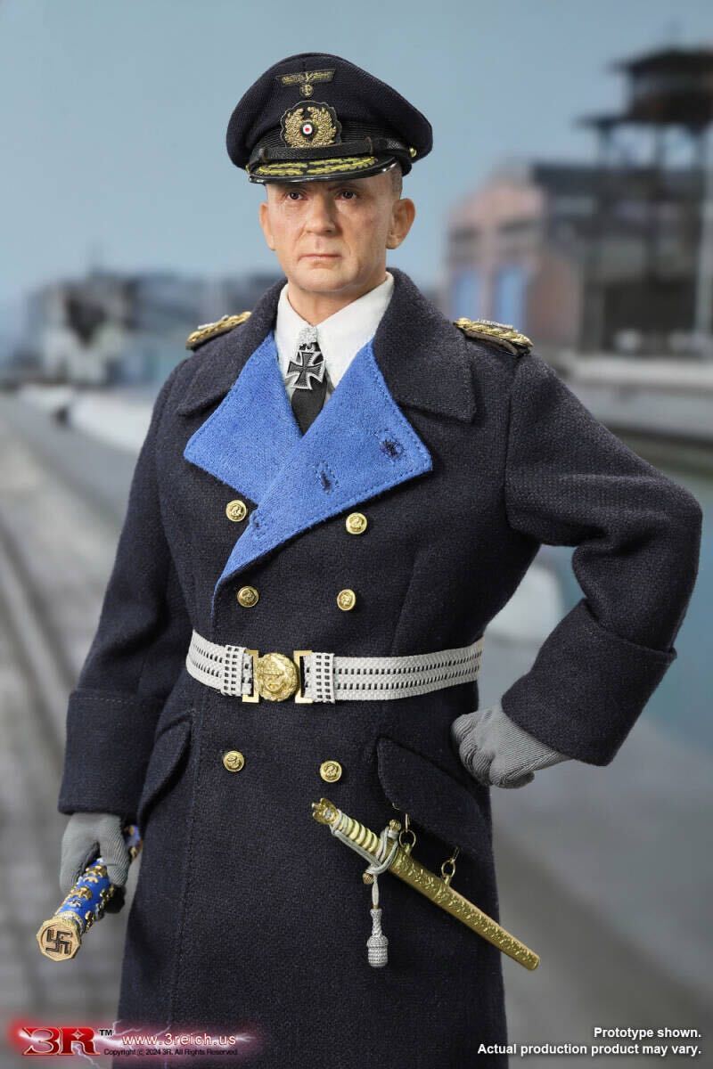 カールデーニッツ　KARL DONITZ 3R フィギュア 3R 1/6 WW2 ドイツ 国防大臣 カール デーニッツ 未開封新品 GM654