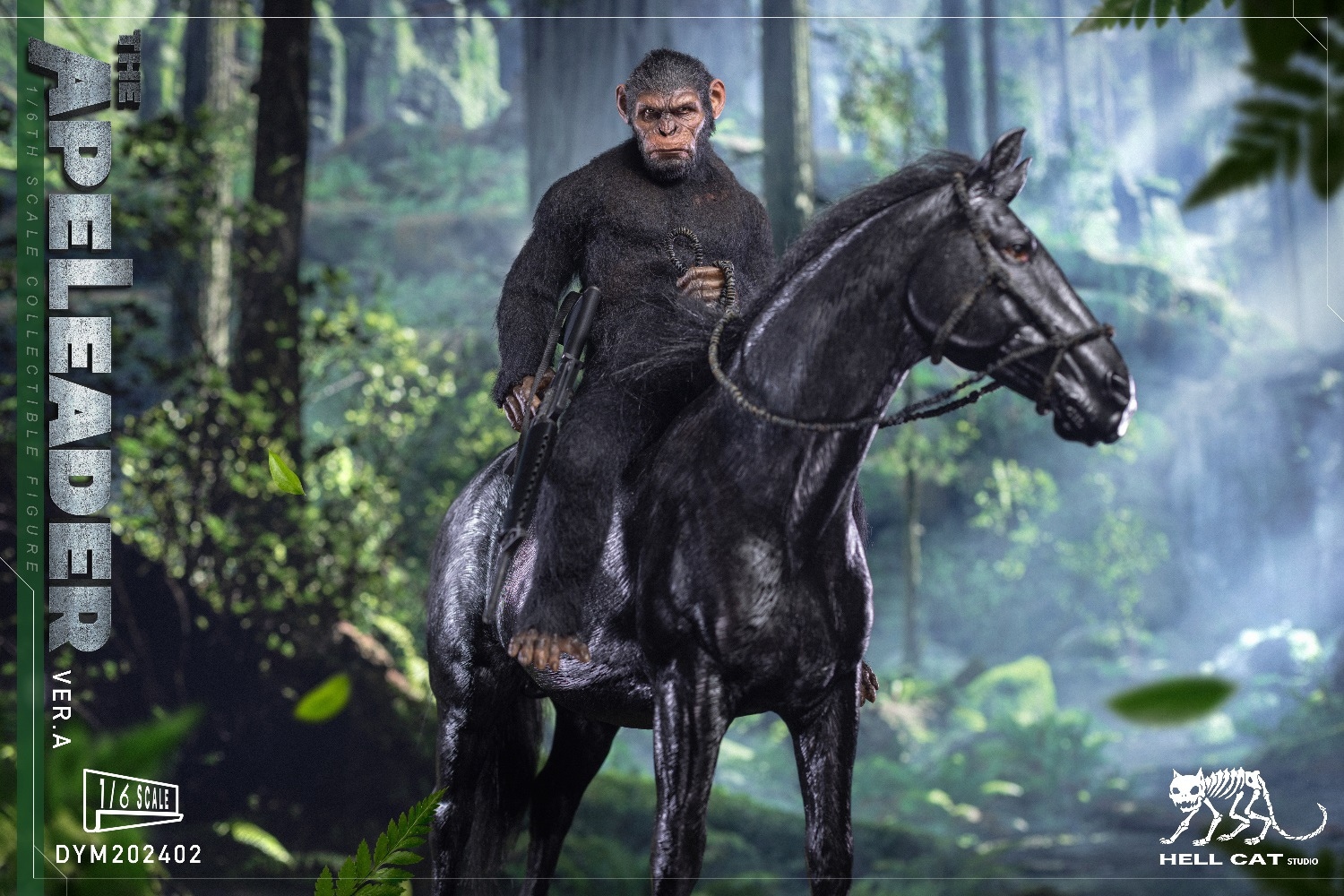 予約 Hellcat 1/6 エイプ リーダー 専用 ホース スタチュー 戦馬