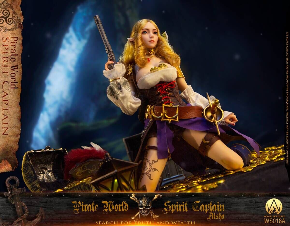 1/6 アクションフィギュア キャプテン エルサ（WS018A）7092 WAR STORY 1/6 エルフ キャプテン エルサ WS018A Captain Elsa | WAR