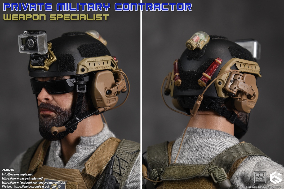 Easy&Simple 1/6 PMC 民間軍事会社 武器専門家 26069R Private