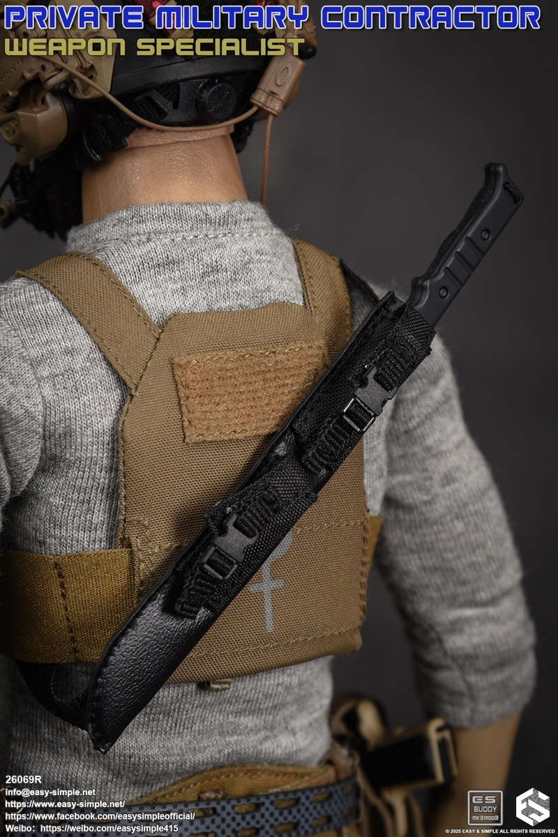 Easy&Simple 1/6 PMC 民間軍事会社 武器専門家 26069R Private
