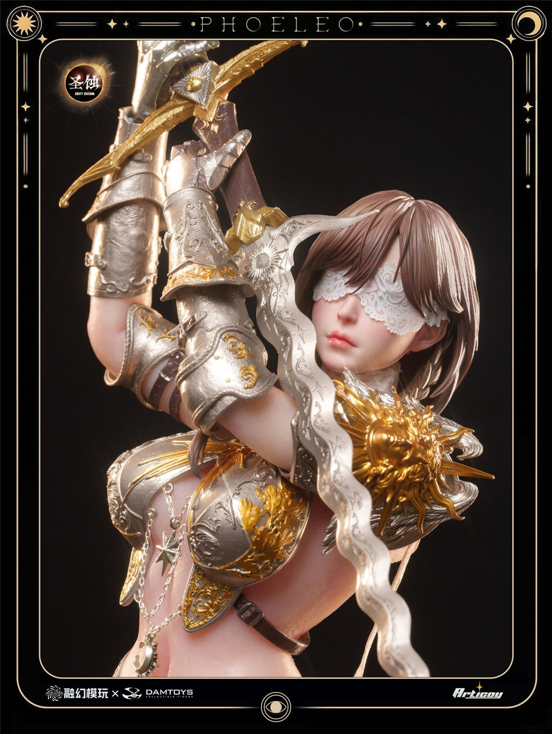 ファラオの秘薬 予約 Fusion Fantasy x DAMTOYS 1/6 『聖蝕』 白梟 フェリオ 通常版