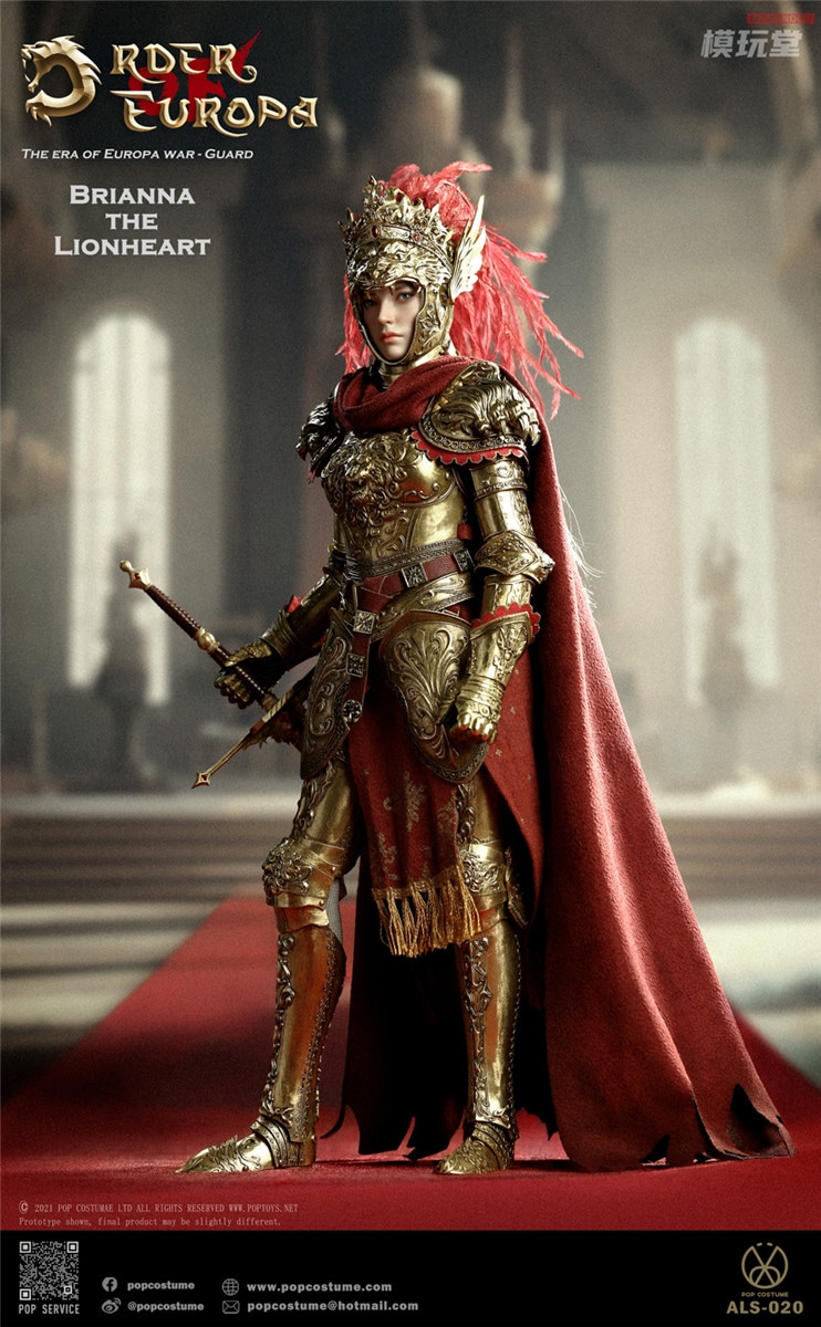 POP COSTUME 1/6 ヨーロッパ戦記 獅心女王 ブリアナ ALS-020 予約特典