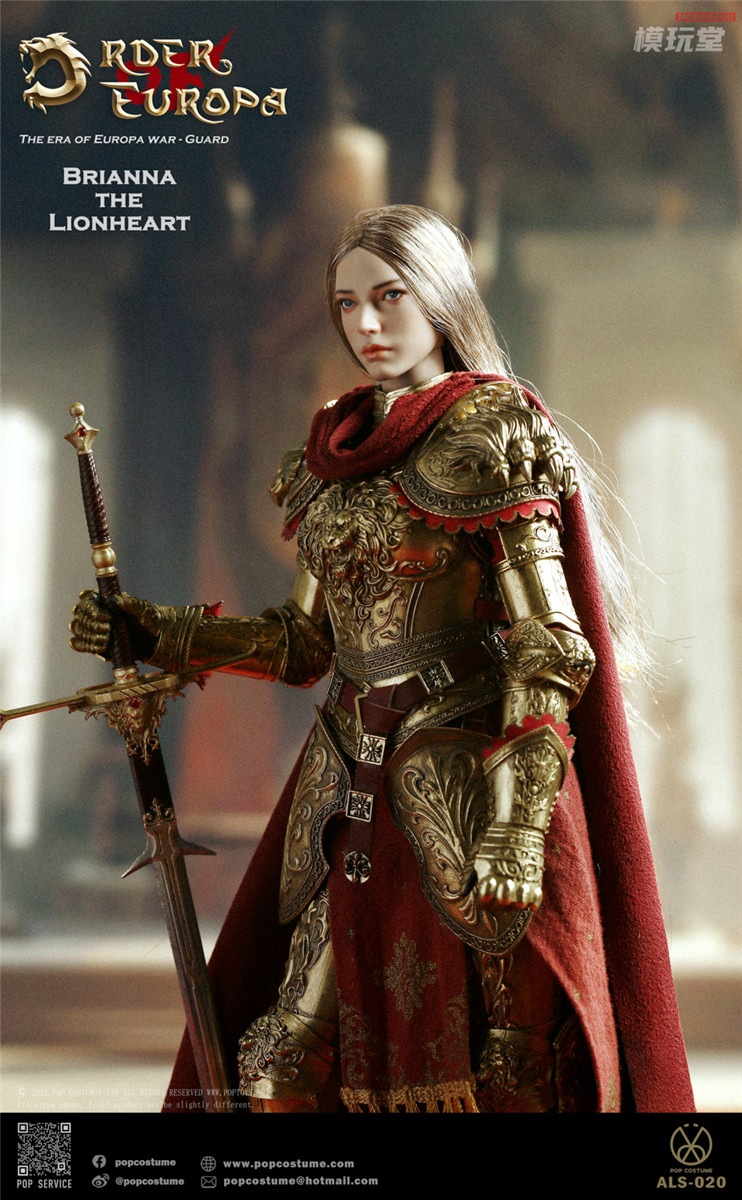 POP COSTUME 1/6 ヨーロッパ戦記 獅心女王 ブリアナ ALS-020 予約特典