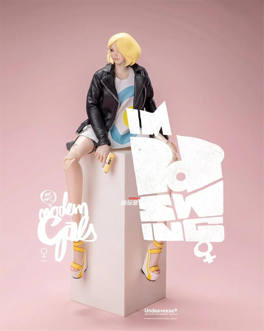POP SWING MODERN GALS 未開封新品 世界限定500個 Underverse 1/6 POP SWING 全世界500体限定 UV_20031 MODERN GALS