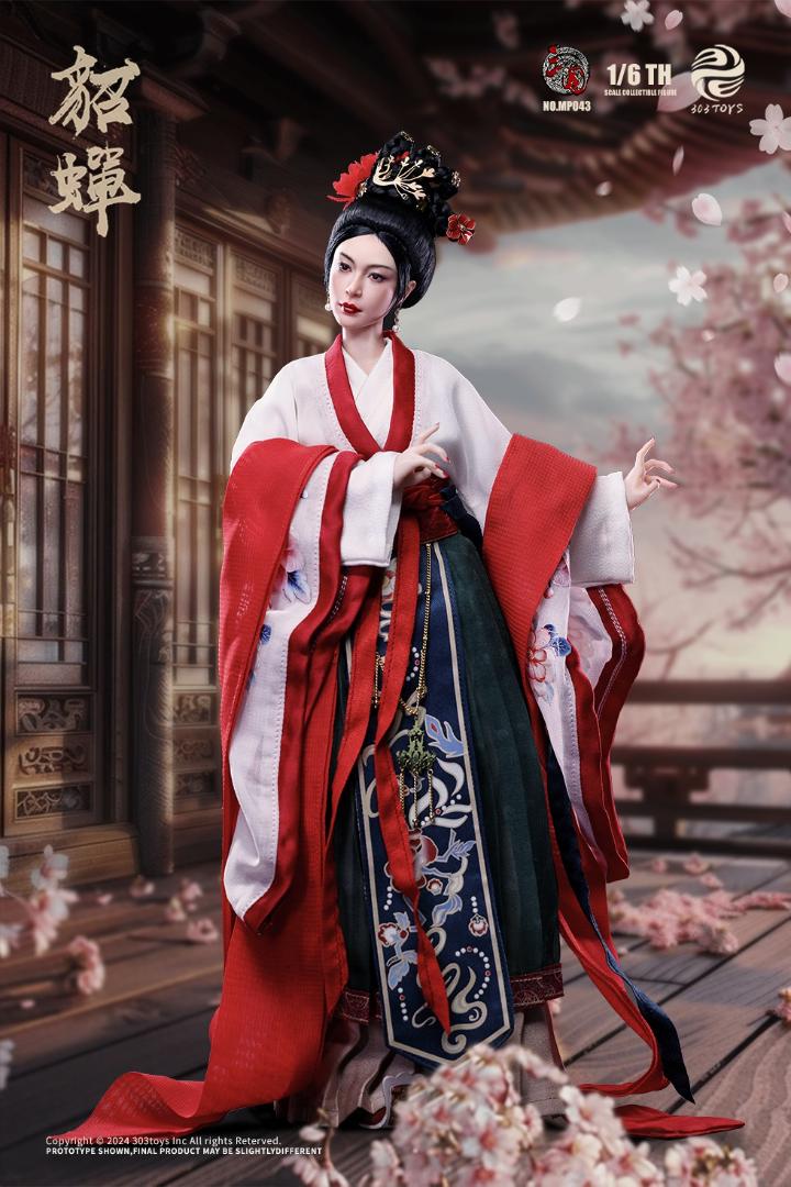 303TOYS 1/6 『三国志シリーズ』貂蝉 植毛.Ver MP043 Three Kingdoms