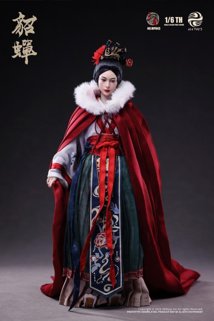 303TOYS 1/6 『三国志シリーズ』貂蝉 植毛.Ver MP043 Three Kingdoms