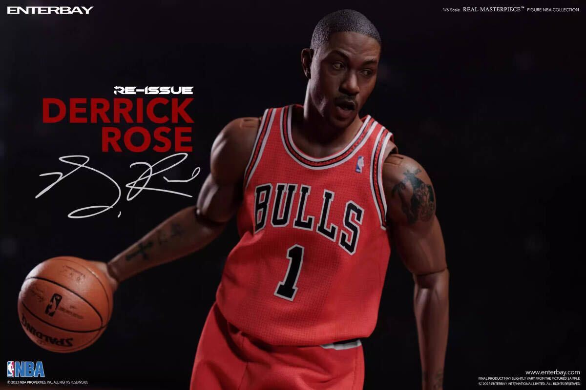 ENTERBAY RM-1046 デリック ローズ Derrick Rose ENTERBAY 1/6 NBA デリック ローズ Limited.Ver 未開封新品 RM-1046