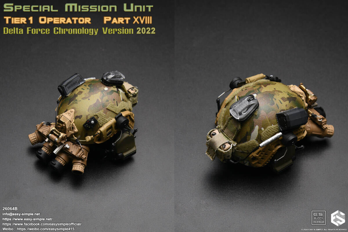 Easy&Simple 1/6 Special Mission Unit Tier1 Operator Part XVIII