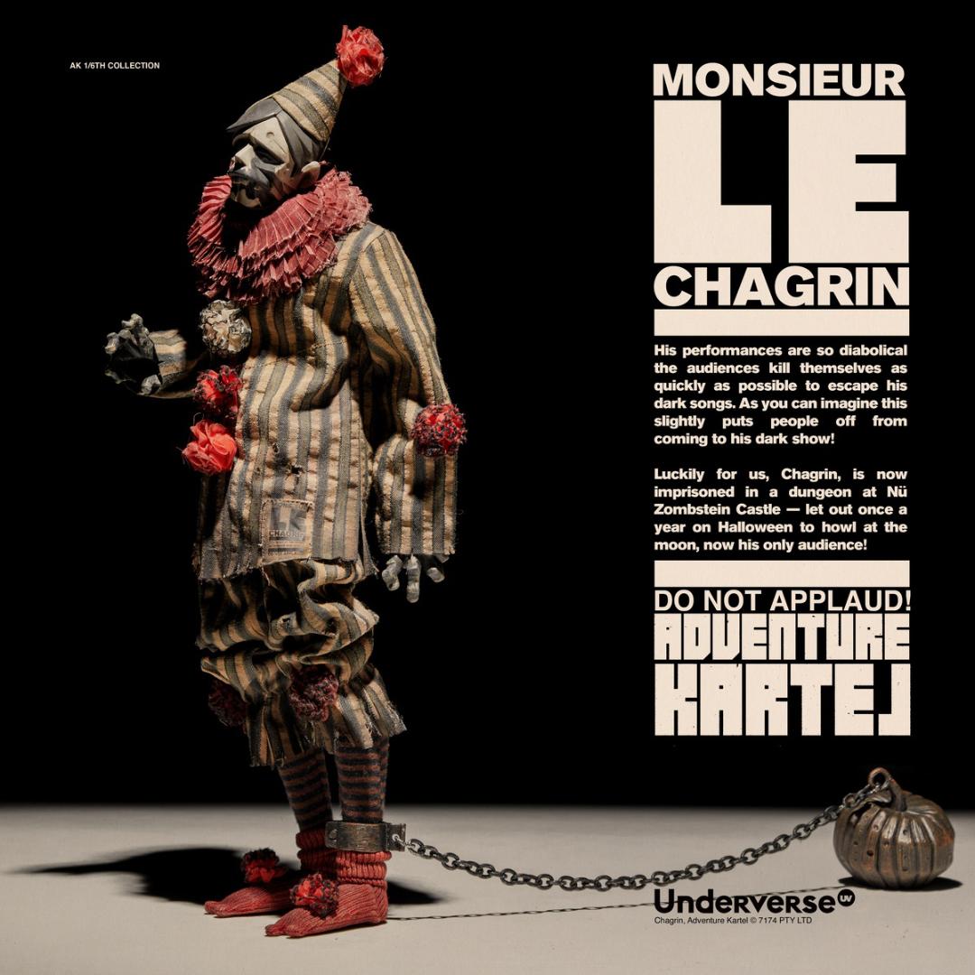 Underverse 1/6 Adventure Kartell MONSIEUR CHAGRIN Ashley Wood