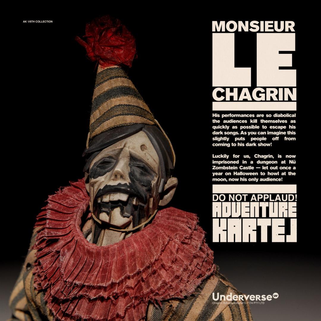 Underverse 1/6 Adventure Kartell MONSIEUR CHAGRIN Ashley Wood