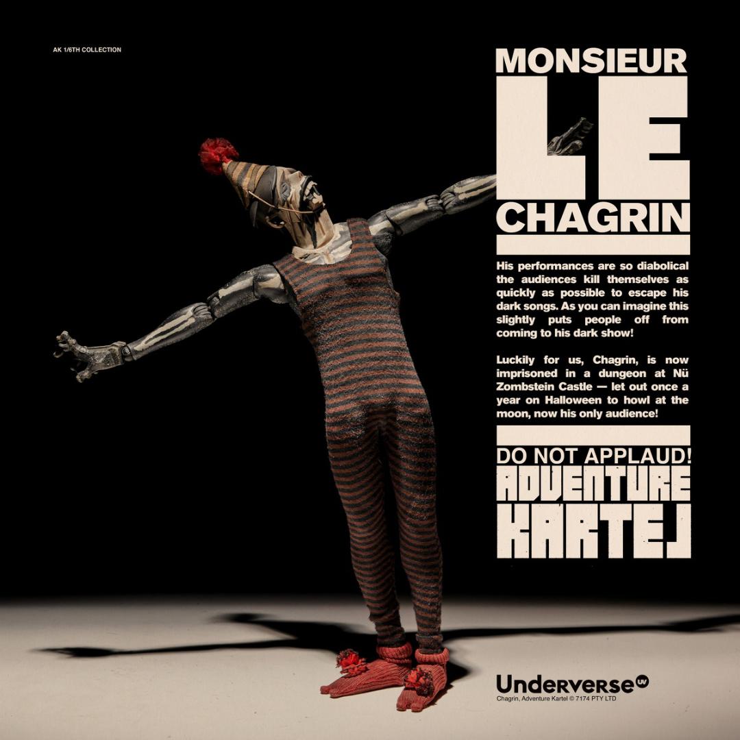 Underverse 1/6 Adventure Kartell MONSIEUR CHAGRIN Ashley Wood
