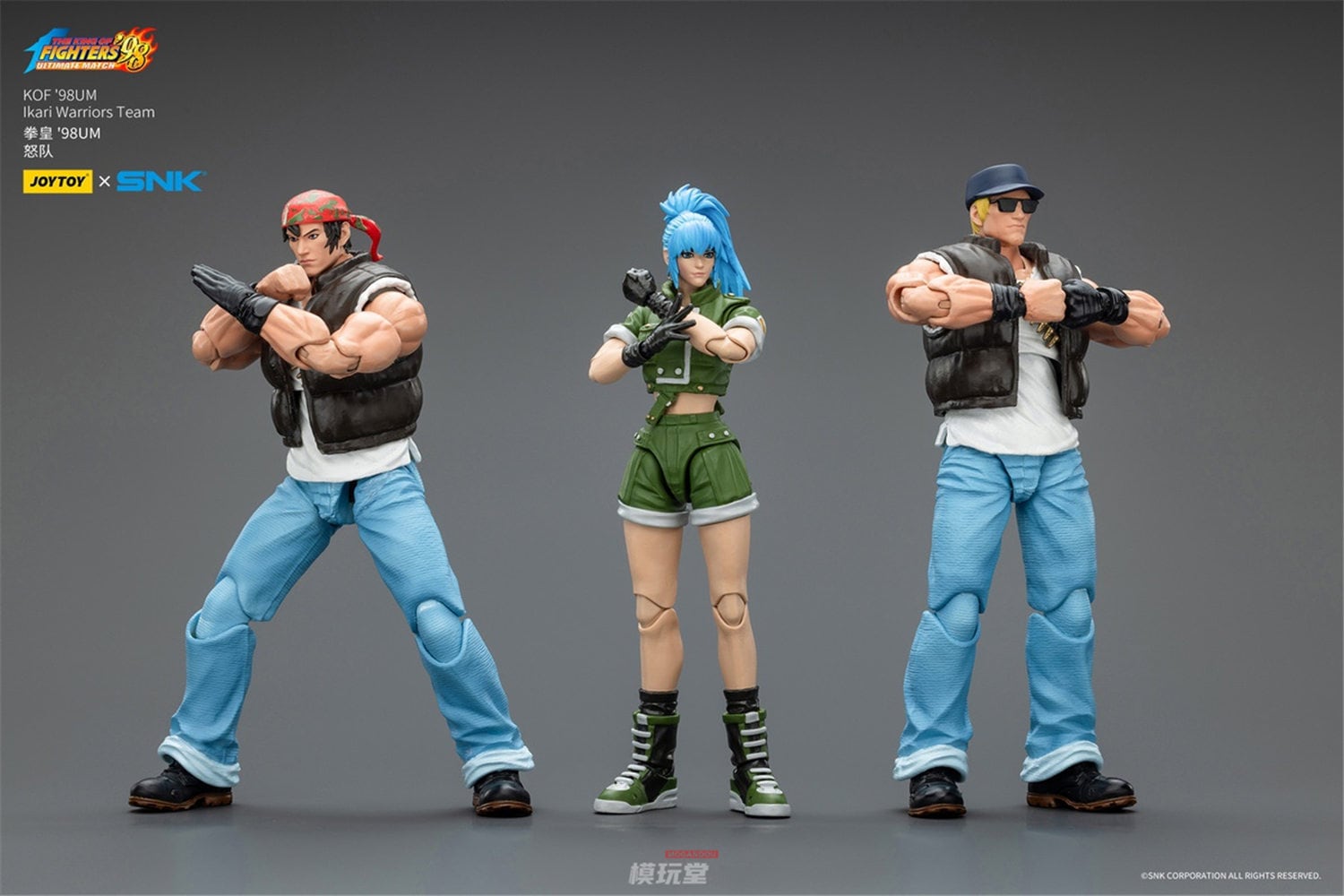 予約 JOYTOY x SNK 1/18 ザ・キング・オブ・ファイターズ '98 レオナ