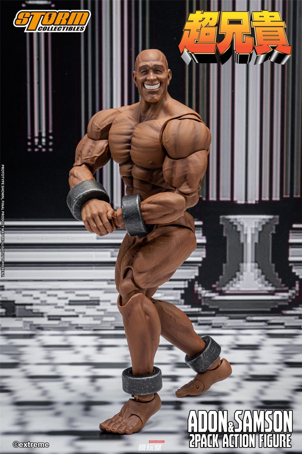 いいね×100円値引きソルジャーストーリー 2体クレイジーダミー 1体フィギュア 予約 Storm Collectibles 『超兄貴』 アドン＆サムソン 2体