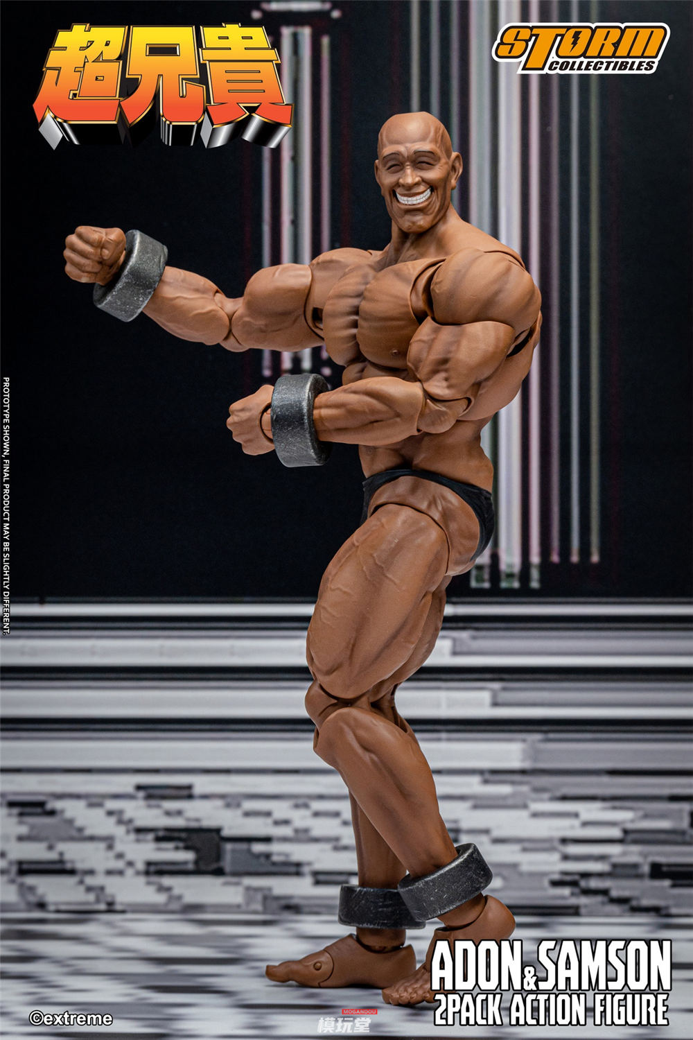 ウアモウ　フランケン　完売　レア　フィギュア 予約 Storm Collectibles 『超兄貴』 アドン＆サムソン 2体