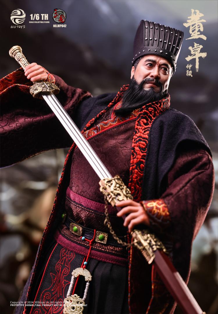 303TOYS 1/6 『三国志シリーズ』太師 董卓 仲 MP042 Three Kingdoms