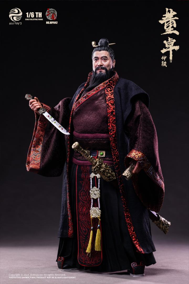 303TOYS 1/6 『三国志シリーズ』太師 董卓 仲 MP042 Three Kingdoms
