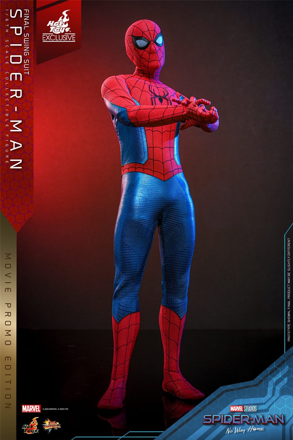 ホットトイズ 1/6 スパイダーマン （ファイナル・スイング・スーツ