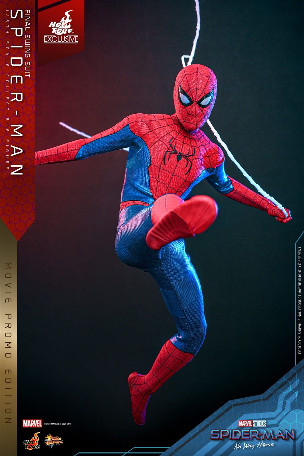 ホットトイズ 1/6 スパイダーマン （ファイナル・スイング・スーツ