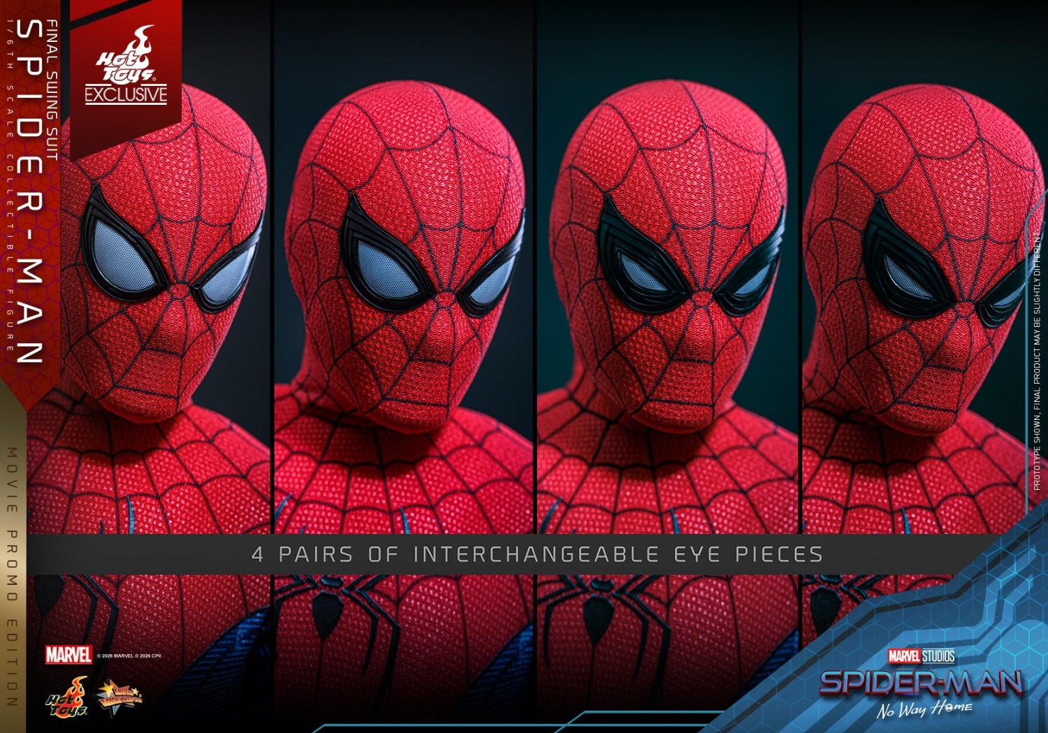 ホットトイズ 1/6 スパイダーマン （ファイナル・スイング・スーツ