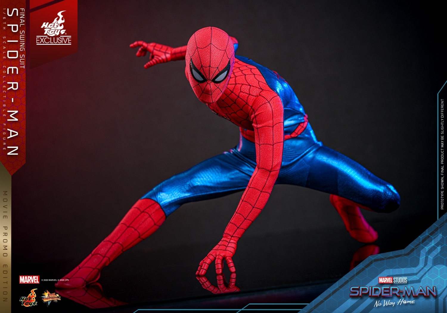 ホットトイズ 1/6 スパイダーマン （ファイナル・スイング・スーツ