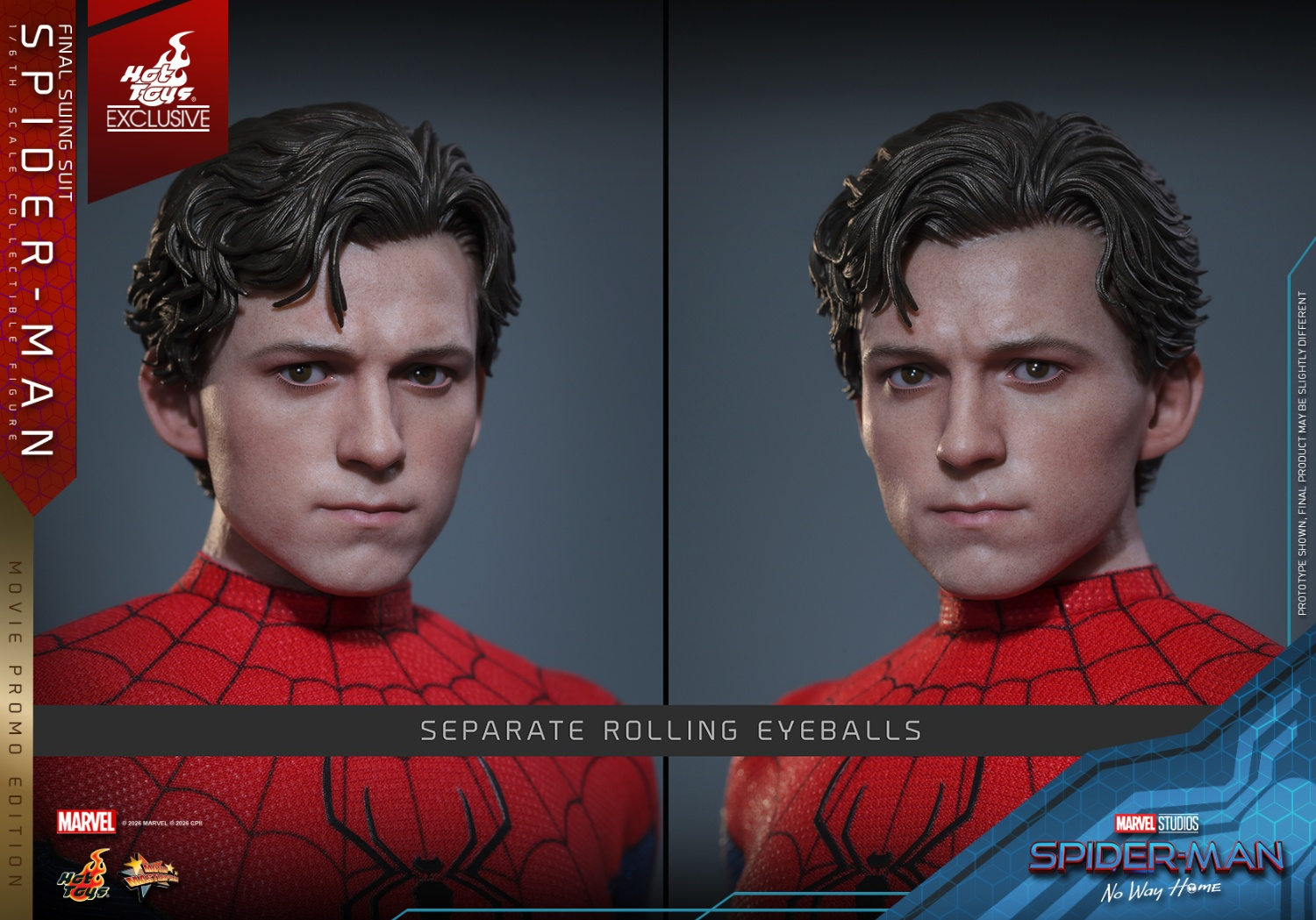 ホットトイズ 1/6 スパイダーマン （ファイナル・スイング・スーツ