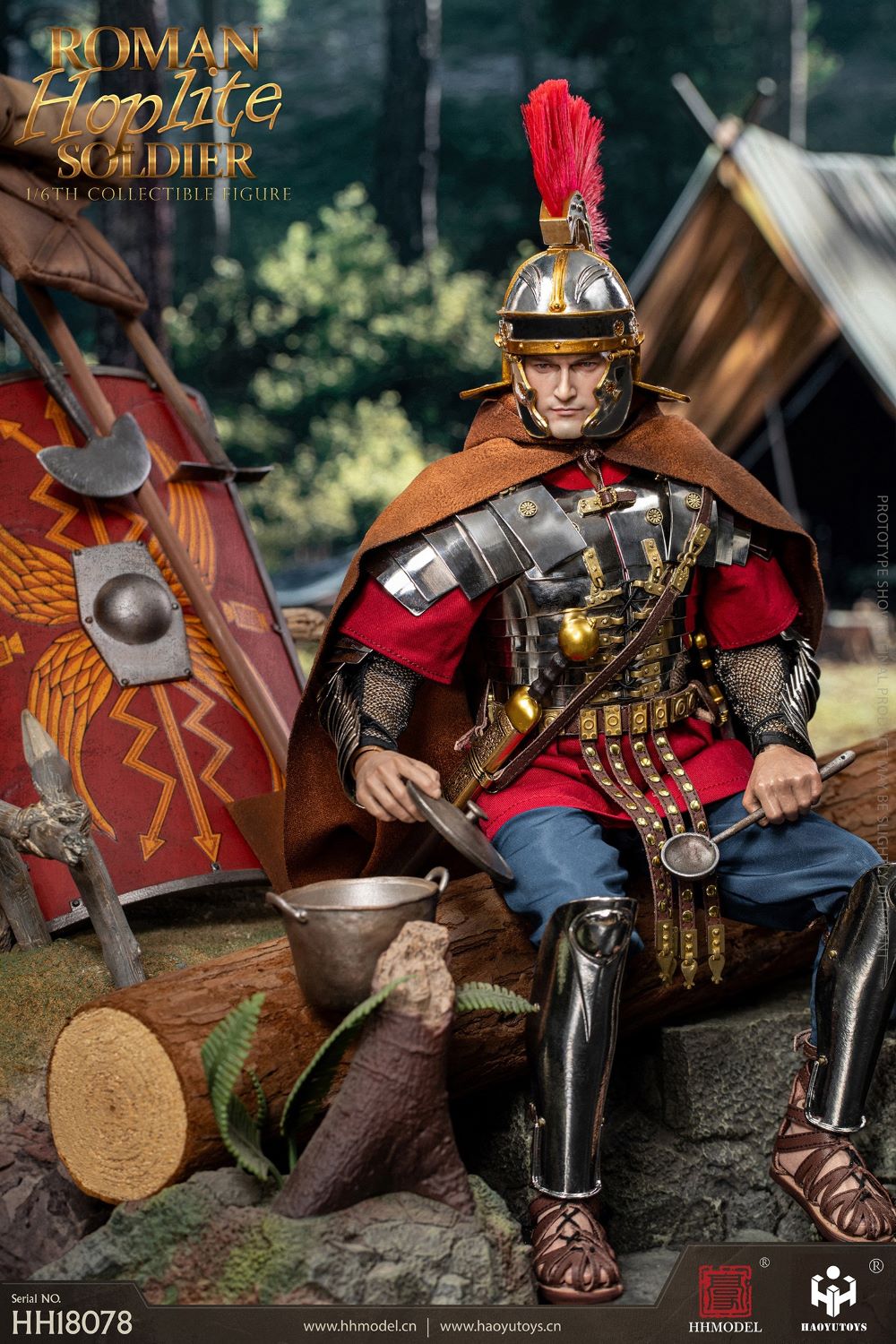 HHMODEL & HAOYUTOYS 1/6 帝国軍団 重装歩兵 リメイク.Ver HH18078