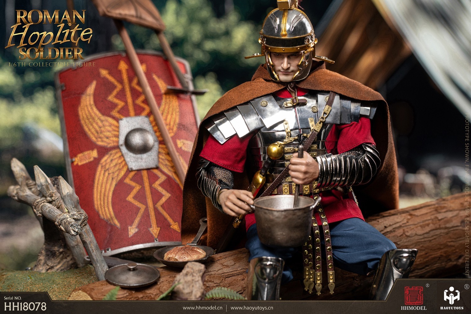 HHMODEL & HAOYUTOYS 1/6 帝国軍団 重装歩兵 リメイク.Ver HH18078