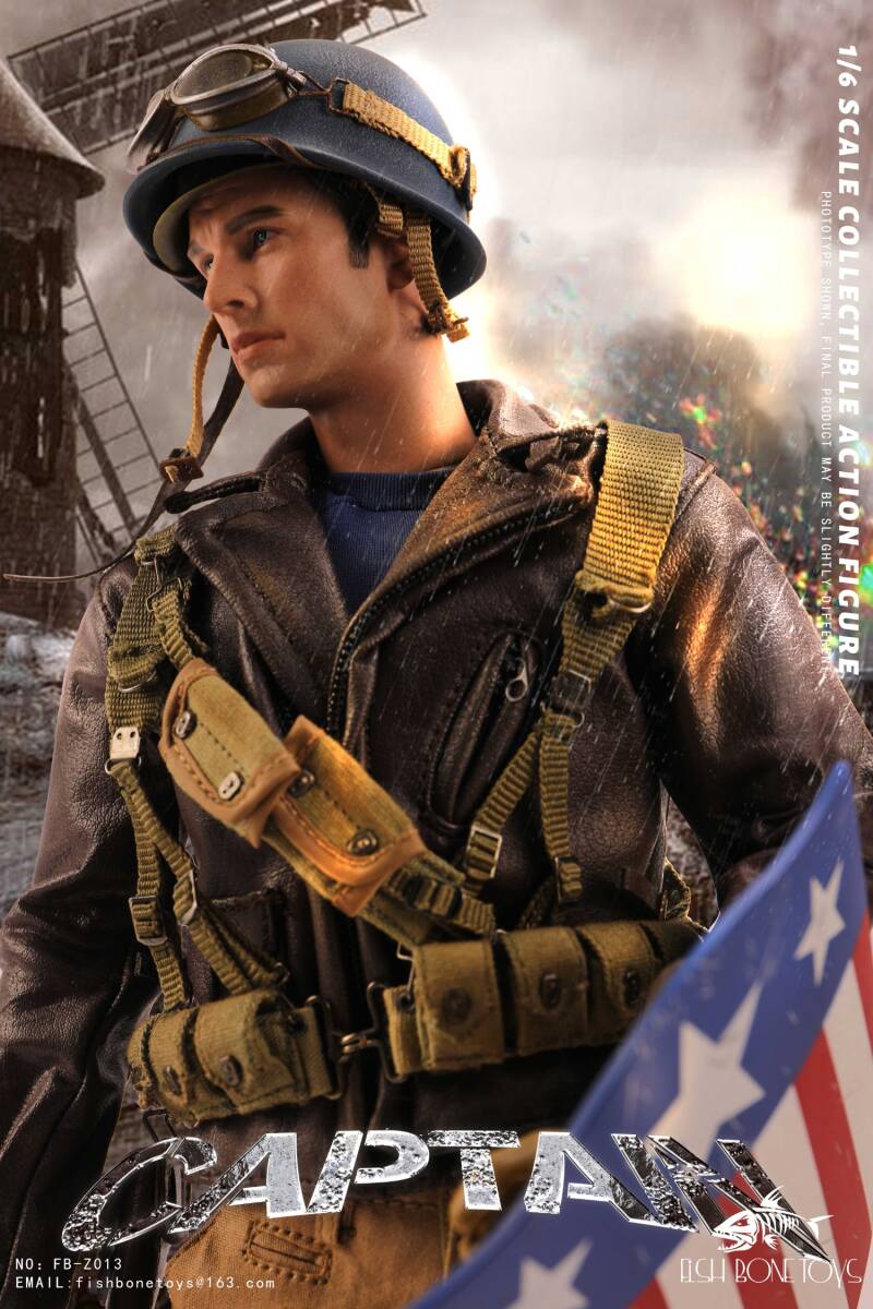 FISH BONETOYS 1/6 アメリカ WW2 キャプテン 未開封新品 FB-Z013