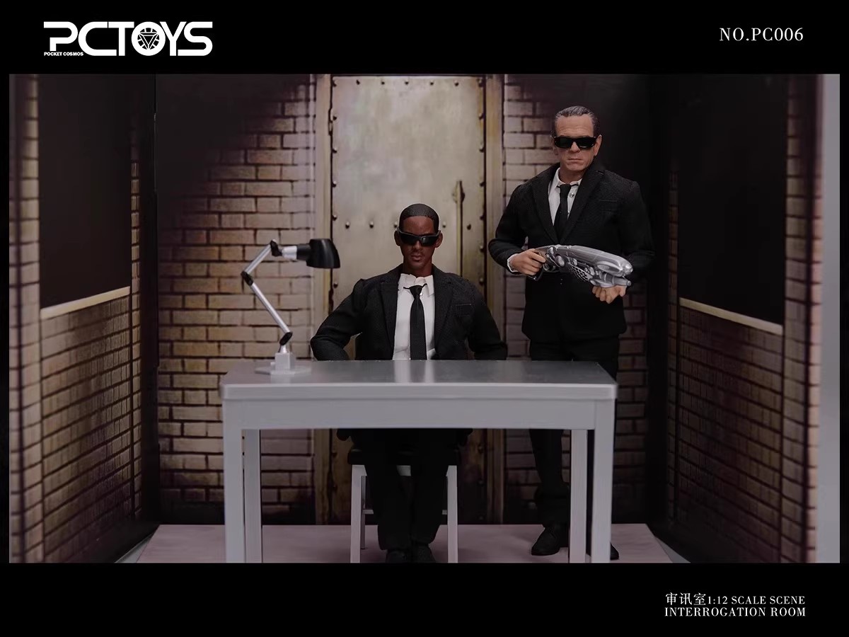 1/12フィギュア　FILIXTOYS ジョーカー+PCTOYS 取調室セット 予約 PCTOYS 1/12 取調室セット PC006 Interrogation Room Set Action