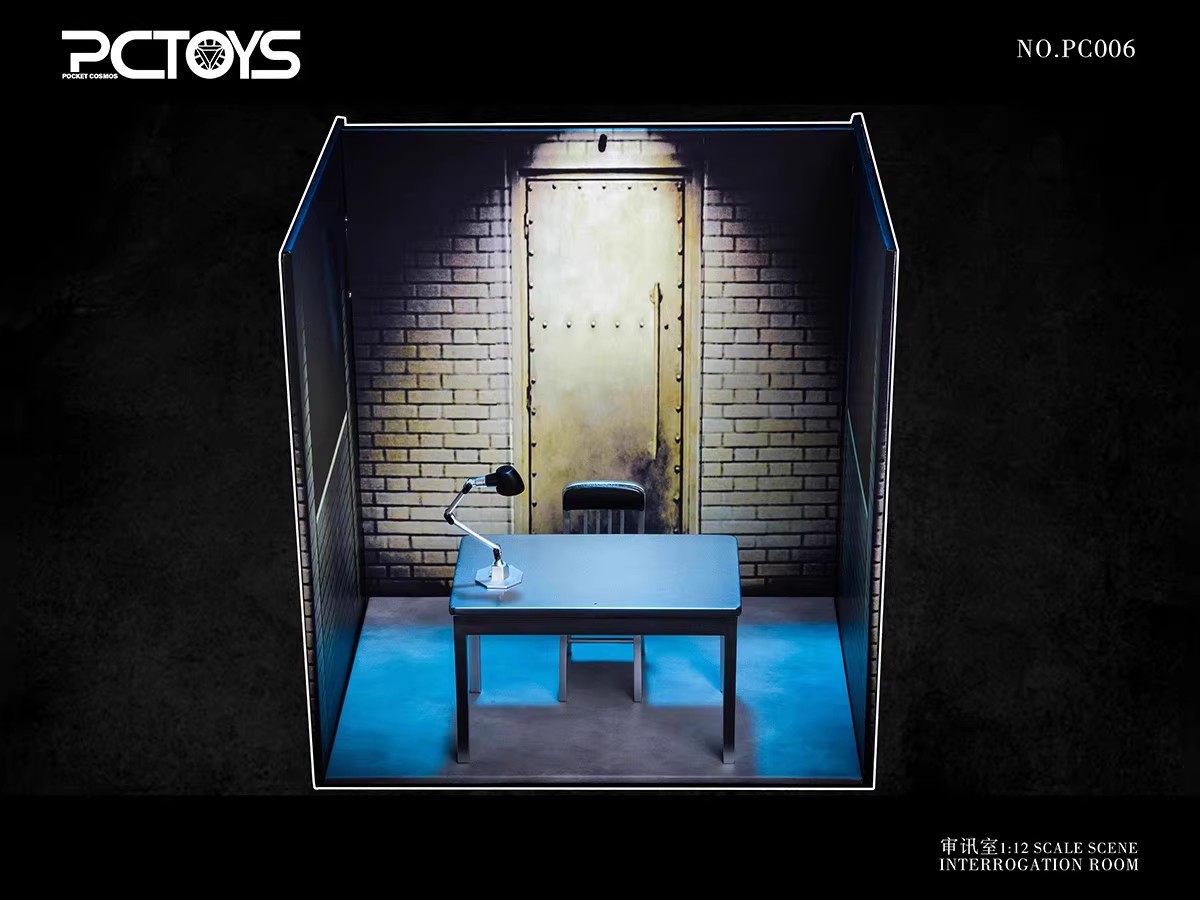 1/12フィギュア　FILIXTOYS ジョーカー+PCTOYS 取調室セット 予約 PCTOYS 1/12 取調室セット PC006 Interrogation Room Set Action