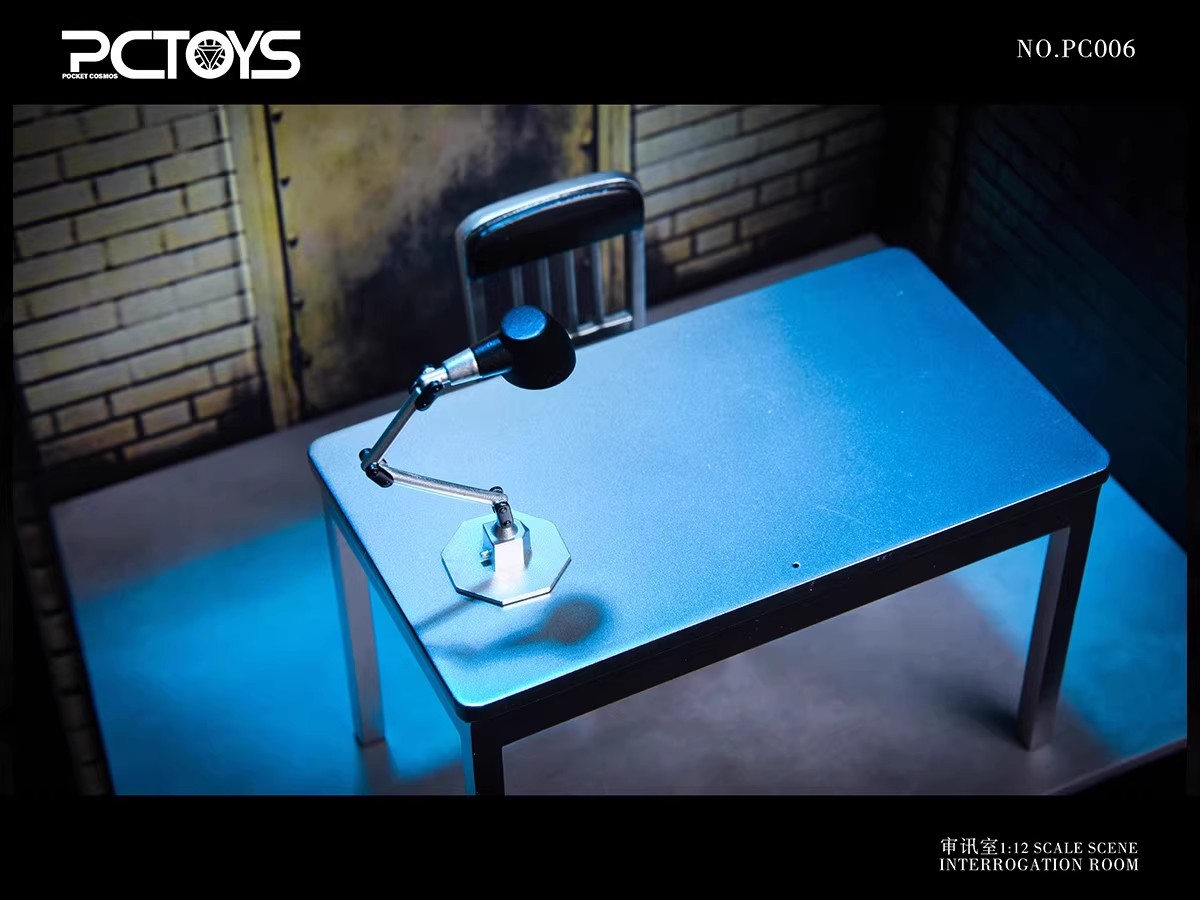 予約 PCTOYS 1/12 取調室セット PC006 Interrogation Room Set Action