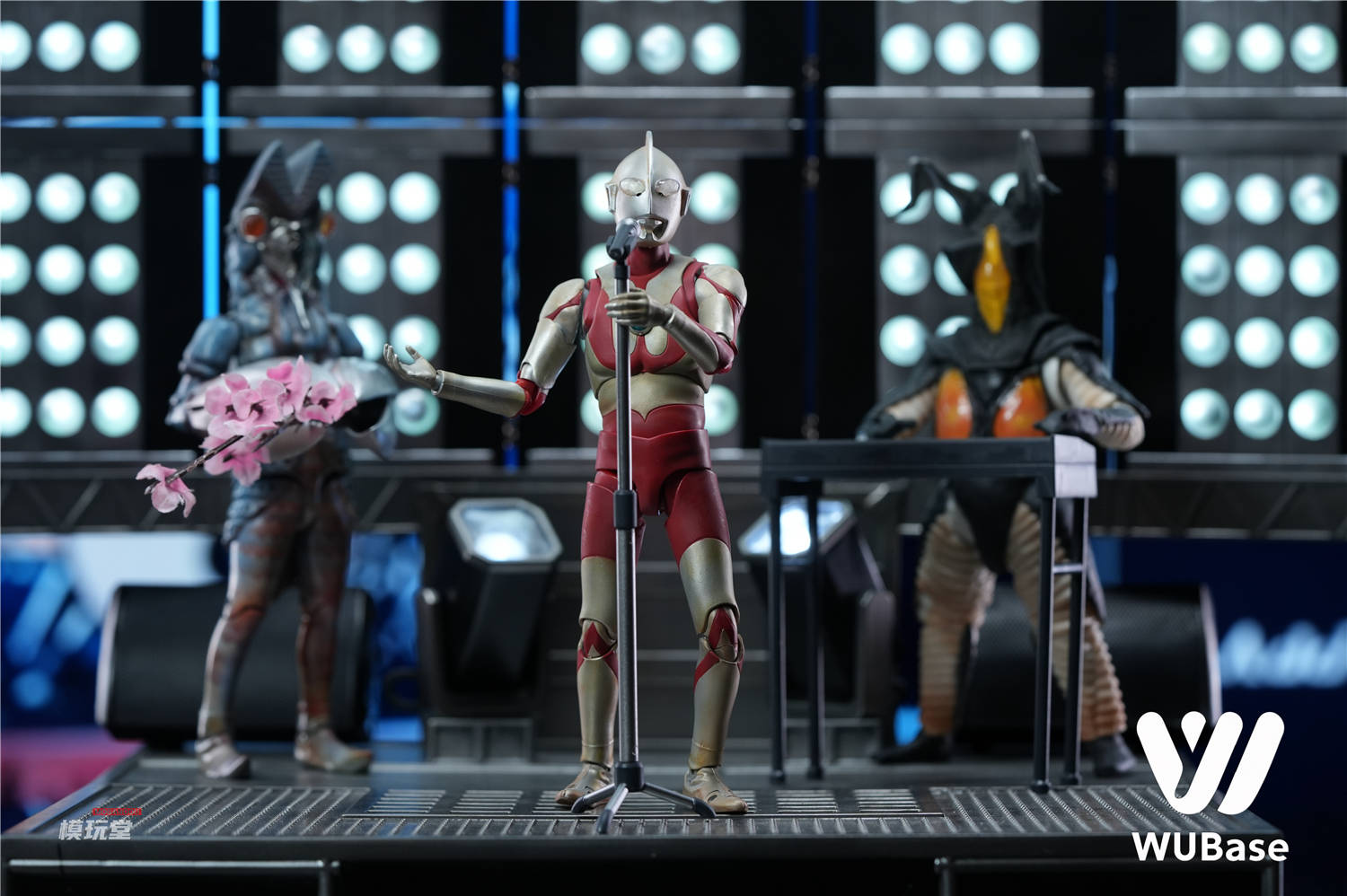 予約 WU studio 1/6＆1/12 舞台セット ジオラマ ライトアップ機能あり